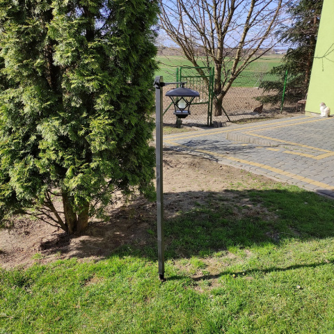 Lampa ogrodowa solarna LATARNIA WYSOKA 150 cm 2w1 Lampa ogrodowa solarna LATARNIA WYSOKA 150 cm 2w1
