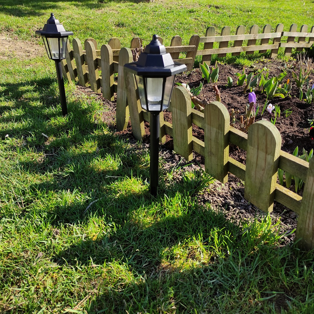 Lampa ogrodowa solarna LATARENKA LED Stojąca 42 cm Lampa ogrodowa solarna LATARENKA LED Stojąca 42 cm
