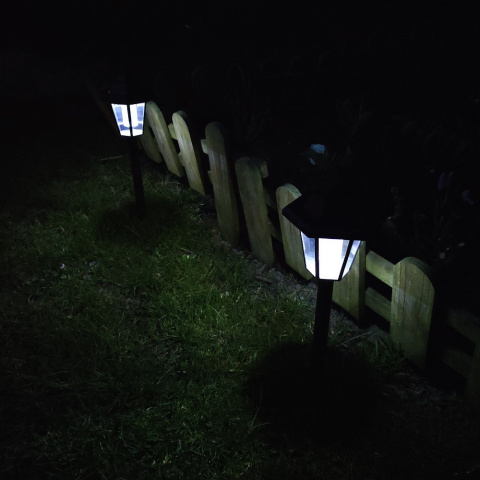 Lampa ogrodowa solarna LATARENKA LED Stojąca 42 cm Lampa ogrodowa solarna LATARENKA LED Stojąca 42 cm