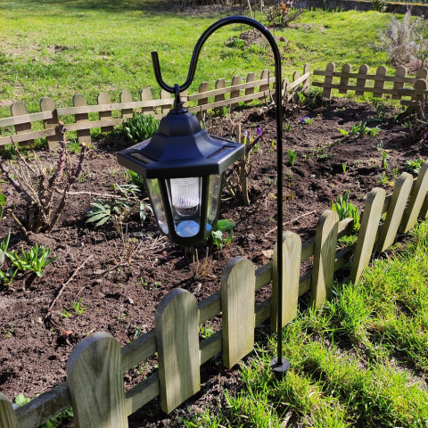 Lampa ogrodowa solarna LATARENKA LED Wisząca 70 cm Lampa ogrodowa solarna LATARENKA LED Wisząca 70 cm