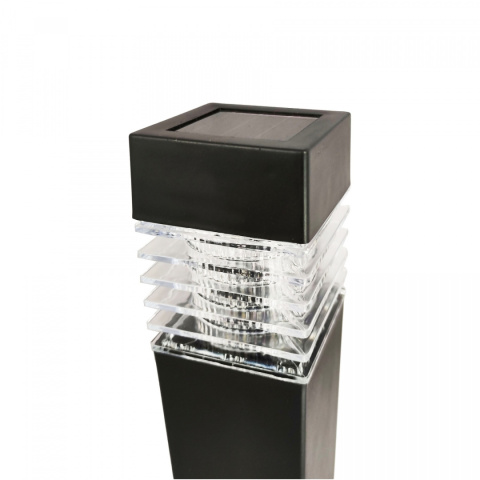 Lampa ogrodowa solarna LED Wbijana Kwadrat 12 szt Lampa ogrodowa solarna LED Wbijana Kwadrat 12 szt