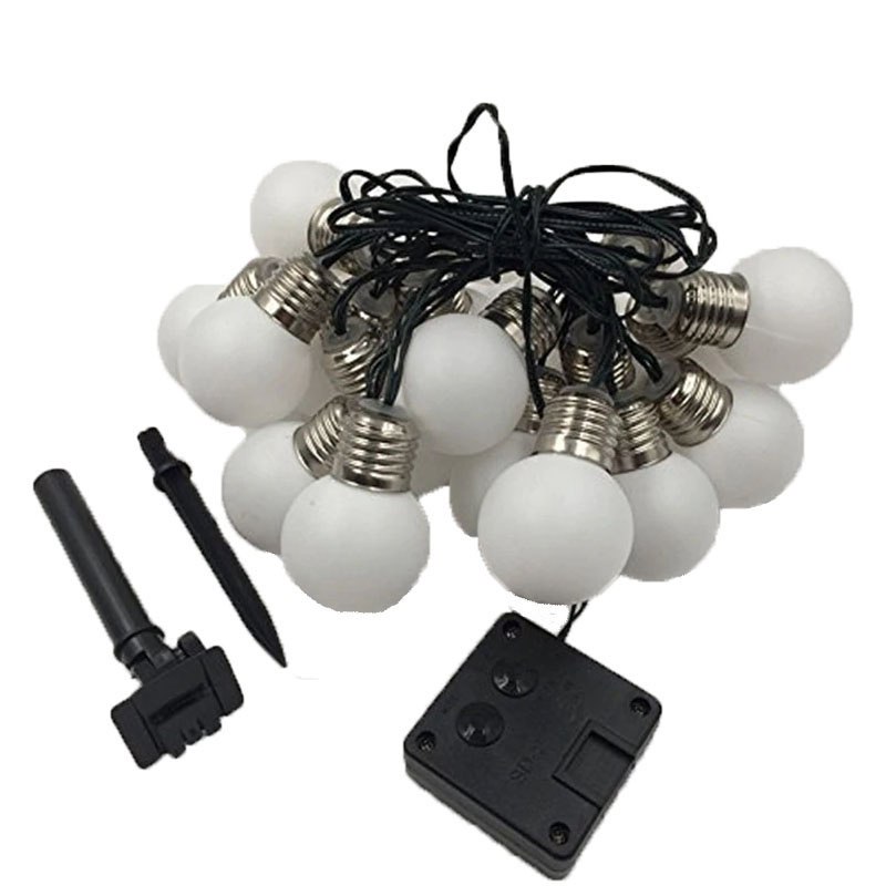 Lampa solarna ogrodowa Girlanda Solar Ciepła Biel Lampa solarna ogrodowa Girlanda Solar Ciepła Biel