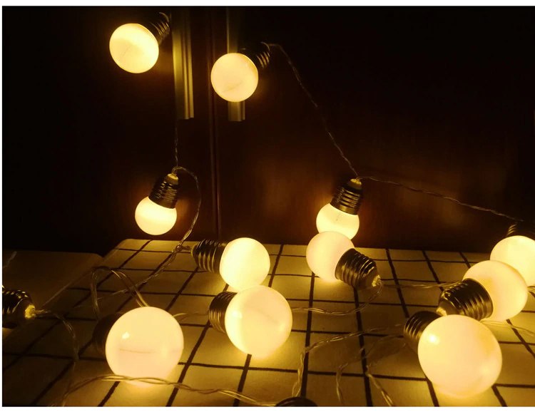 Lampa solarna ogrodowa Girlanda Solar Ciepła Biel Lampa solarna ogrodowa Girlanda Solar Ciepła Biel