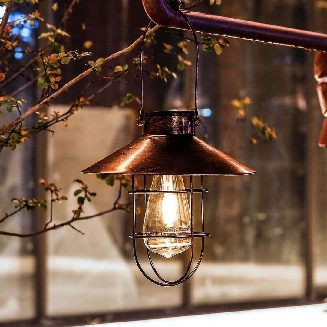 Lampa ogrodowa solarna Latarenka styl RETRO 2 szt Lampa ogrodowa solarna Latarenka styl RETRO 2 szt