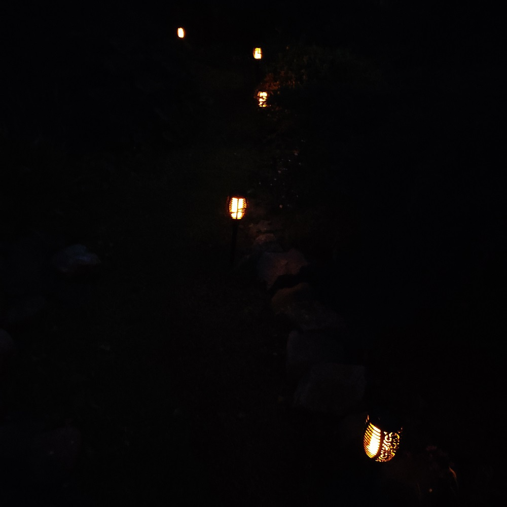 Lampa solarna ogrodowa Pochodnia LED Zestaw 12 szt Lampa solarna ogrodowa Pochodnia LED Zestaw 12 szt