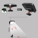 Lampa solarna czujnik ruchu osobny solar 120 LED + PILOT