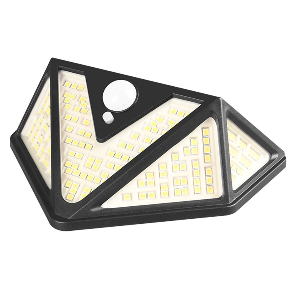 Lampa solarna czujnik ruchu 166 LED Elewacyjna Lampa solarna czujnik ruchu 166 LED Elewacyjna