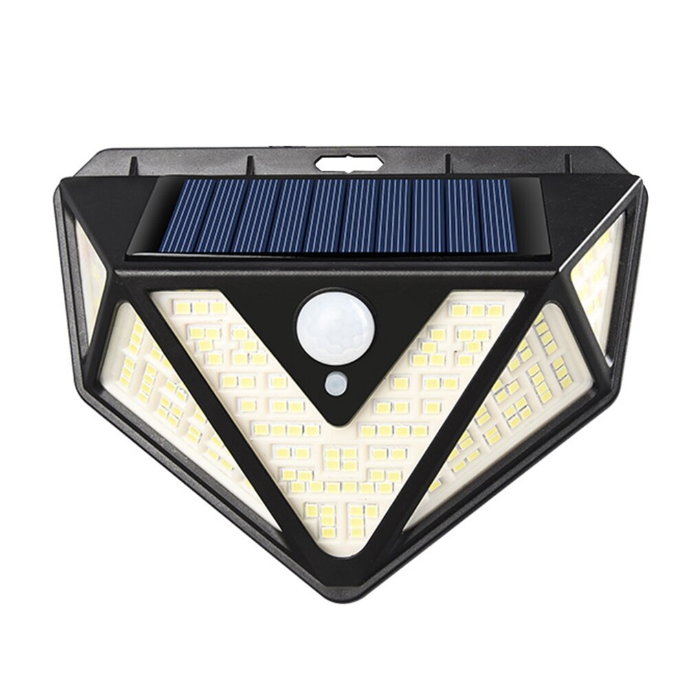 Lampa solarna czujnik ruchu 166 LED Elewacyjna Lampa solarna czujnik ruchu 166 LED Elewacyjna