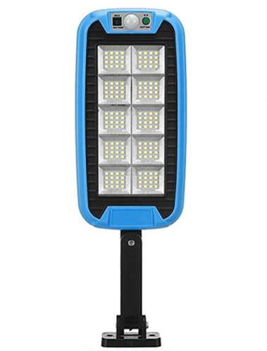 Lampa solarna ULICZNA czujnik ruchu 160 LED Niebieska Lampa solarna ULICZNA czujnik ruchu 160 LED Niebieska