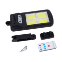 Lampa solarna ULICZNA czujnik ruchu 128 LED +PILOT