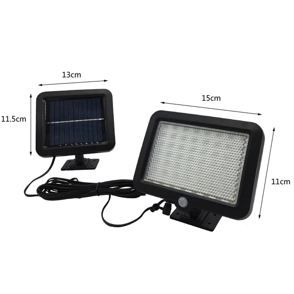 Lampa solarna czujnik ruchu i zmierzchu ZESTAW 3 szt Lampa solarna czujnik ruchu i zmierzchu ZESTAW 3 szt