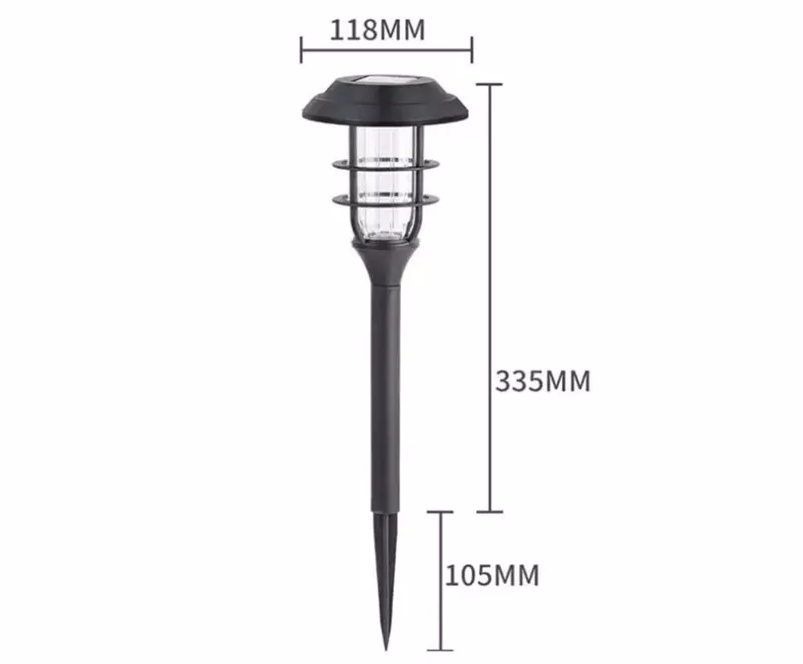 LATARENKA stojąca lampa ogrodowa solarna LED 44 cm LATARENKA stojąca lampa ogrodowa solarna LED 44 cm