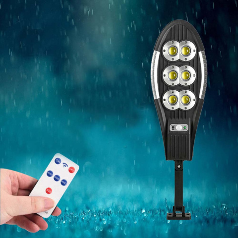 Lampa solarna ULICZNA 54 cm czujnik ruchu + PILOT Lampa solarna ULICZNA 54 cm czujnik ruchu + PILOT