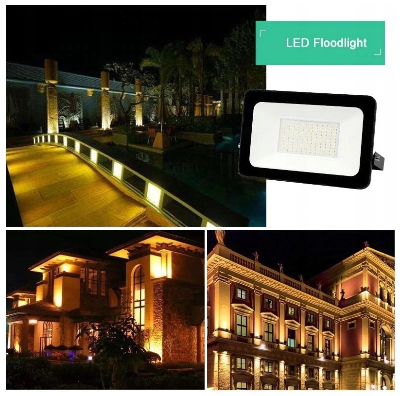 Halogen lampa naświetlacz led biały zimny 30w ip66 Halogen lampa naświetlacz led biały zimny 30w ip66