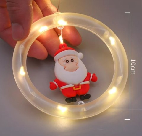 Lampki LED kurtyna z figurkami 3m 125LED ciepły biały Lampki LED kurtyna z figurkami 3m 125LED ciepły biały