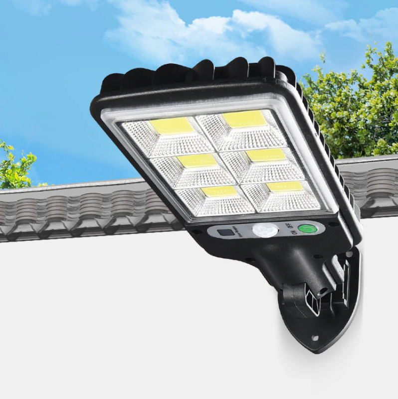 Lampa Solarna Zewnętrzna Czujnik Ruchu 72 LED COB Lampa Solarna Zewnętrzna Czujnik Ruchu 72 LED COB
