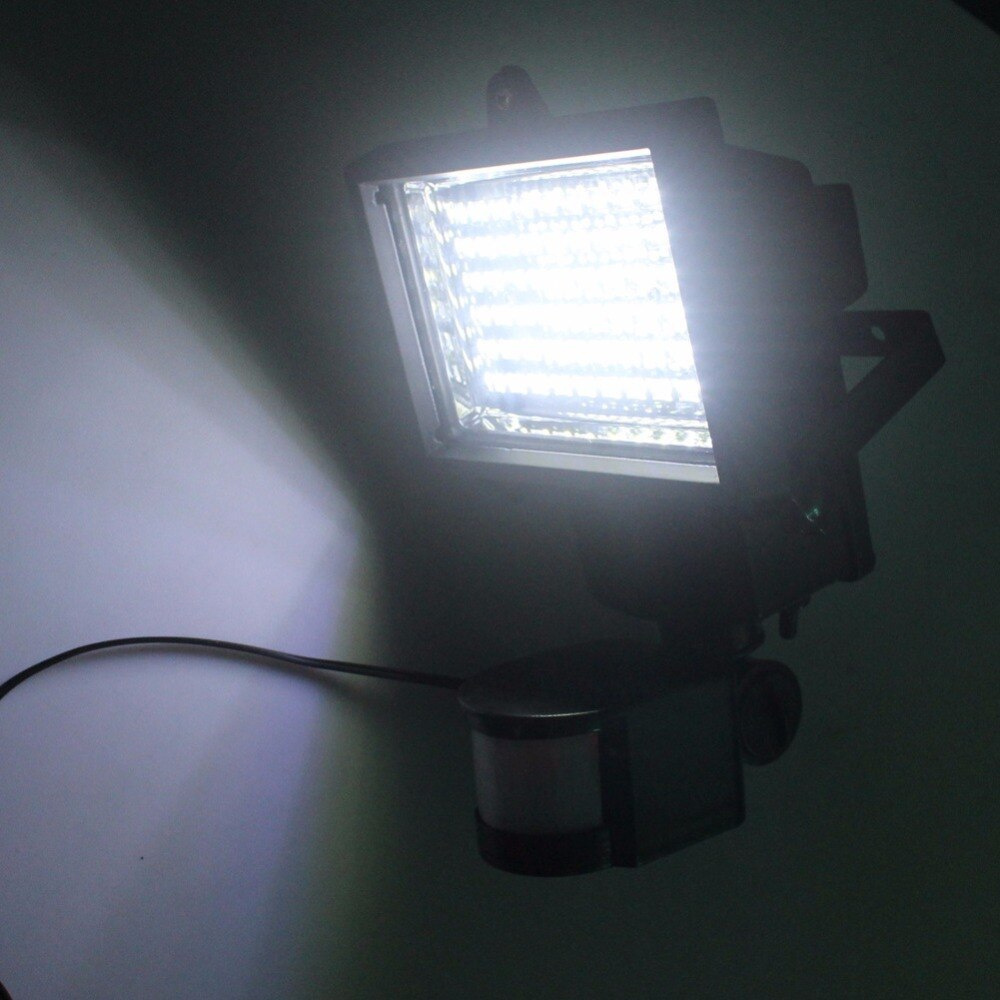Lampa solarna czujnik ruchu osobny solar REFLEKTOR z regulacją czujnika ruchu i zmierzchu