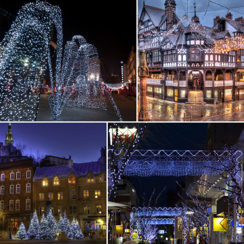 Lampki LED łańcuch świetlny 10m 100LED zimny biały Lampki LED łańcuch świetlny 10m 100LED zimny biały