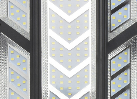 Lampa solarna ULICZNA Zewnętrzna czujnik ruchu 147 LED PILOT JASNA Lampa solarna ULICZNA Zewnętrzna czujnik ruchu 147 LED PILOT JASNA