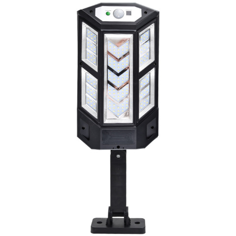 Lampa solarna ULICZNA Zewnętrzna czujnik ruchu 147 LED PILOT JASNA Lampa solarna ULICZNA Zewnętrzna czujnik ruchu 147 LED PILOT JASNA