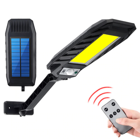 Lampa solarna ULICZNA Zewnętrzna czujnik ruchu PILOT JASNA Lampa solarna ULICZNA Zewnętrzna czujnik ruchu PILOT JASNA