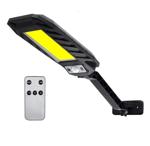 Lampa solarna ULICZNA Zewnętrzna czujnik ruchu PILOT JASNA Lampa solarna ULICZNA Zewnętrzna czujnik ruchu PILOT JASNA