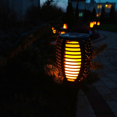 Lampa solarna ogrodowa Pochodnia 50 cm Efekt Ognia Lampa solarna ogrodowa Pochodnia 50 cm Efekt Ognia