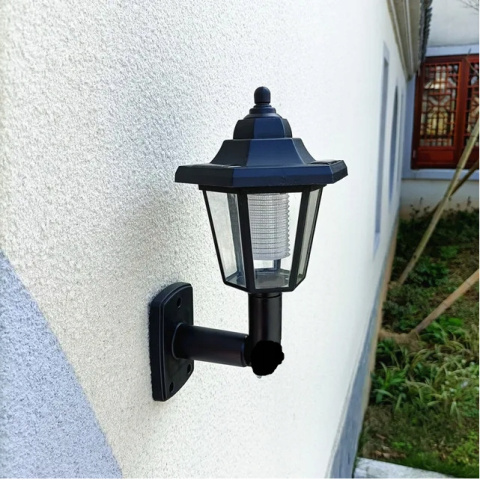Lampa ogrodowa solarna LATARENKA LED KINKIET 2w1 Lampa ogrodowa solarna LATARENKA LED KINKIET 2w1