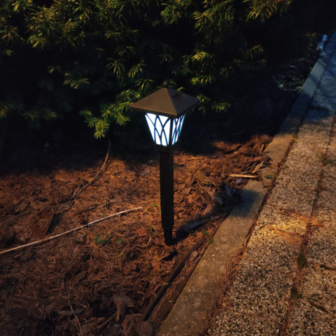Lampa ogrodowa solarna LATARENKA LED Stojąca 38 cm Lampa ogrodowa solarna LATARENKA LED Stojąca 38 cm