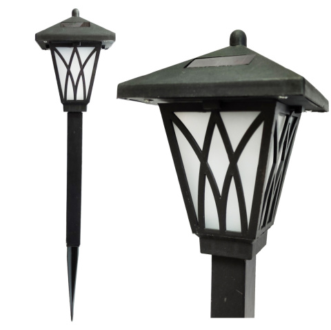 Lampa ogrodowa solarna LATARENKA LED Stojąca 38 cm Lampa ogrodowa solarna LATARENKA LED Stojąca 38 cm