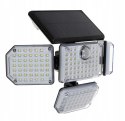 Lampa Solarna LED 4 Reflektory Czujnik Ruchu Zmierzchu 181 LED