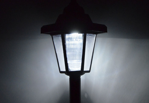 Lampa ogrodowa solarna LATARENKA LED Stojąca 42 cm Lampa ogrodowa solarna LATARENKA LED Stojąca 42 cm