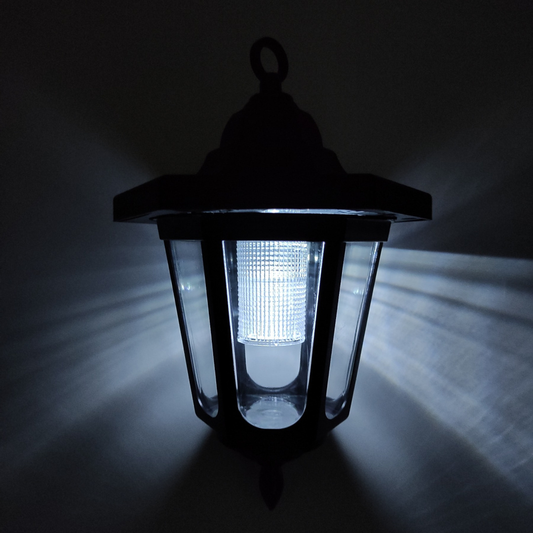 Lampa ogrodowa solarna LATARENKA LED Wisząca 70 cm