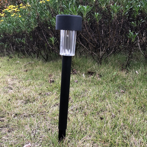 Lampa ogrodowa solarna LED Stojąca Wbijana Czarna 10 szt Lampa ogrodowa solarna LED Stojąca Wbijana Czarna 10 szt