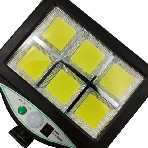 Lampa solarna czujnik ruchu osobny solar 120 LED + PILOT Lampa solarna czujnik ruchu osobny solar 120 LED + PILOT