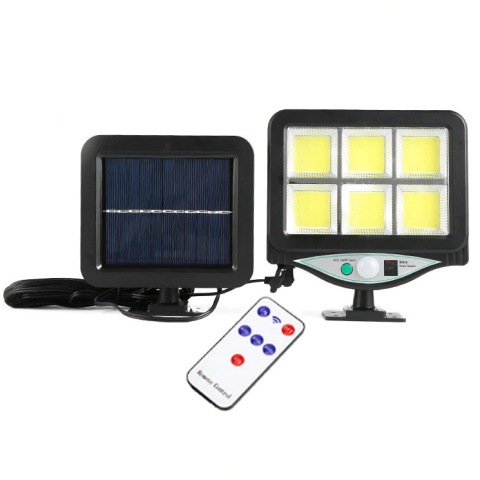 Lampa solarna czujnik ruchu osobny solar 120 LED + PILOT Lampa solarna czujnik ruchu osobny solar 120 LED + PILOT