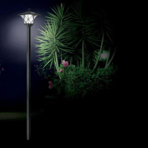 Lampa ogrodowa solarna LATARNIA WYSOKA 150 cm 2w1 Lampa ogrodowa solarna LATARNIA WYSOKA 150 cm 2w1