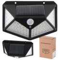 Lampa solarna z czujnikiem ruchu 100 LED ELEWACYJNA