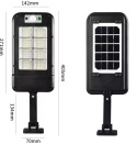 Lampa solarna czujnik ruchu i zmierzchu latarnia uliczna 128 LED + pilot