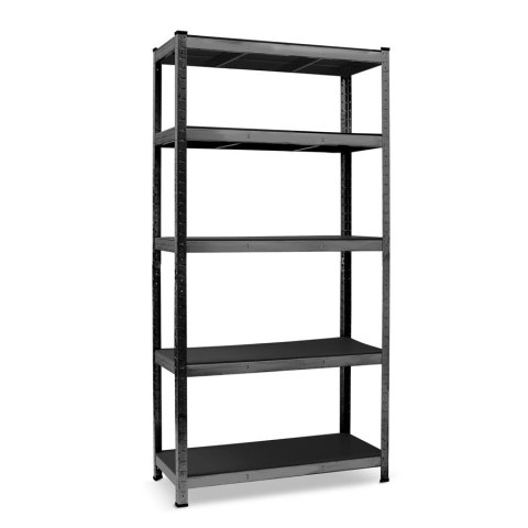 Regał metalowy magazynowy 180 x 90 x 40 cm Humberg HR-851 czarny Regał metalowy magazynowy 180 x 90 x 40 cm Humberg HR-851 czarny