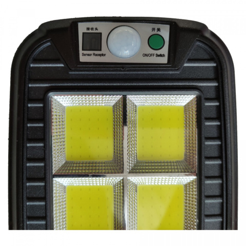 Lampa solarna uliczna czujnik ruchu pilot 240 LED Lampa solarna uliczna czujnik ruchu pilot 240 LED