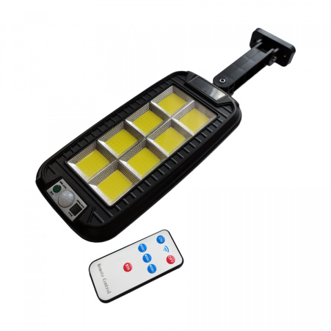 Lampa solarna uliczna czujnik ruchu pilot 240 LED Lampa solarna uliczna czujnik ruchu pilot 240 LED